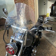 Motorcycle Large Clear Windshield For Harley Honda Magna Shadow Spirit 19