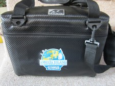 AO COOLERS Carbon Fibre Cooler 14x10x6 Black Yamaha Embroidered New W/O Tags picture