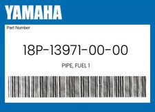 Yamaha Genuine Pipe, Fuel 1 - 18P-13971-00-00 picture
