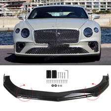 For Bentley Continental Front Bumper Lip Spoiler Splitter Body Kit Lower Chin picture