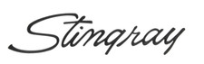 Corvette STINGRAY Script Vinyl Decal Sticker 6