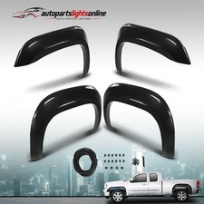 4PC Factory Style Wheel Fender Flares Fits 2007-2013 GMC Sierra 1500 Short Bed picture