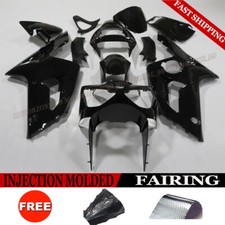 Black Fairing Kit for Kawasaki Ninja ZX6R ZX-6R 636 2003 2004 Injection Bodywork picture