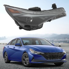 Right Headlight For 2021- 2023 Hyundai Elantra Headlamp Passenger Side No DRL picture