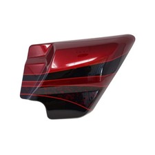 66613-11DFN NEW OEM HARLEY-DAVIDSON CVO RIGHT SIDE COVER RIO RED FLTRUSE picture