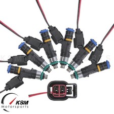 6 x 1000cc fuel injectors for NISSAN SKYLINE R33 GTS-T RB25DET fit BOSCH EV14 picture
