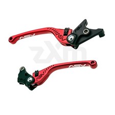 1999-2020 Suzuki Hayabusa ASV Inventions F3 Series Brake & Clutch Lever Red picture