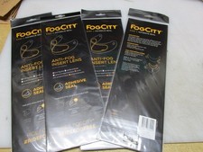 4 PACK Fog City Easy Anti-fog Lens Insert Medium Full Face Visors NEW SEALED picture