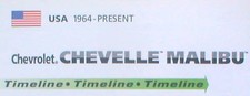 Chevrolet CHEVELLE History Brochure, SS 454,427 COPO,.. picture