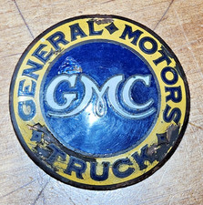 Vintage General Motors Truck GMC OEM Radiator Badge Emblem picture