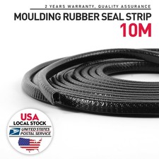 10M U Shape Rubber Seal Weather Strip Door Edge Moulding Trim For Mercedes Model picture