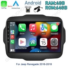 For 2016-2018 Jeep Renegade Radio Apple CarPlay Android Stereo GPS Touch Screen picture