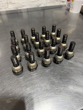 2015 - 2025 PORSCHE MACAN WHEEL RIM LUG NUTS BOLTS SCREWS SET OF 20 OEM BLACK picture