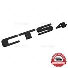 For Cadillac CTS 4 Rear Trunk Decklid Letter Badge Emblem Nameplate Sport Black picture