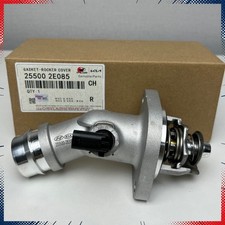 25500-2E085 Seltos Soul Elantra 2.0L Genuine Cooling Thermostat W/Housing New picture