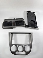 2002-2004 Subaru Impreza WRX Dash Radio Bezel Air Vents Cup Holder Panel Set OEM picture