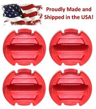 4-PACK Aftermarket Red Floor Drain Plug 5414694 14-17 POLARIS RZR XP 1000 900 picture