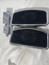Motorcycle Adjustable Floorboards Pedals Passenger Foot Pegs Footboard Front picture
