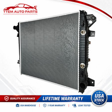 For 2017-2019 Silverado Sierra 2500 3500 6.6L Turbo Aluminum Core Radiator 13690 picture