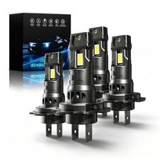 IP68 4PCS H7 LED Headlight 6000K Single Beam 1:1 Mini Auto Lamp12V 8000LM picture