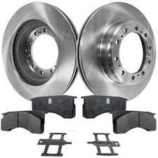 Front or Rear Brake Disc Rotors and Pads Kit for GMC C6500 Topkick C7500 Kodiak picture