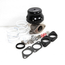 2-Bolt BLACK Uniersal 35MM/38MM Adjustable External Turbo Wastegate picture