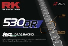 RK 530 DR Drag Racing Non-Sealed Heavy Duty Chain 170 Links picture