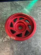2004-2021 Subaru STi / 2002-2014 Subaru WRX Perrin Light Weight Crank Pulley Red picture