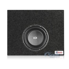 NVX SMW10D4 | Shallow-Mount Dual 4-Ohm Subwoofer + Enclosure picture