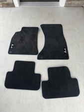 2009-2015 Audi A4 OEM set Black carpet floor mats picture