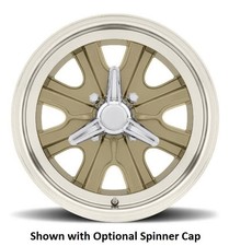 Legendary Wheels HB44 - 15 x 7 in. - 4 x 4.5 - 4.25 bs - Gold Haze picture