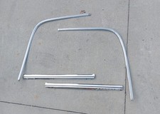 1968 1970 1971 1972 Oldsmobile Cutlass 442 Rear Window Trim Moldings 4 Pcs GM picture
