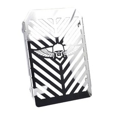 Radiator Grille Cover Guard Protector For Kawasaki Vulcan VN 1500 Skull Wing picture