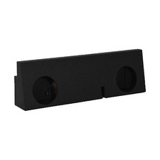 FITS 2005-2023 TOYOTA TACOMA DOUBLE CAB PICKUP DUAL 10” SUBWOOFER ENCLOSURE BOX picture
