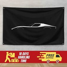 For Lamborghini Miura P400 1966-1973 Fans 3x5 ft Flag Banner Gift Birthday picture