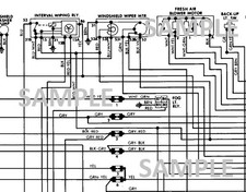 1981 PORSCHE 911SC Wiring Diagram b/w pdf picture