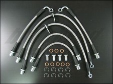 Techna-Fit Stainless Braided Brake Lines for 2001-2009 Subaru Legacy GT Turbo picture