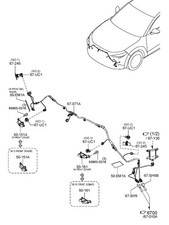2024-2025 Mazda CX-30 Lane Change Aid Assist Blind Spot Module - VC85-67Y30-B picture