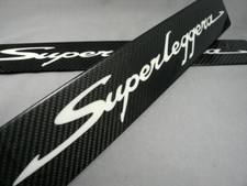 CARBON FIBER LAMBORGHINI GALLARDO SUPERLEGGERA DOOR SILL SCUFF KICK PLATES COLOR picture