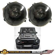 G63 Style W463 G-Wagon Project Black Headlights G65 AMG G500 G550 G55 2000-2006 picture