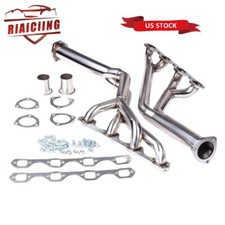 Pair for 64-70 Ford Mustang 260/289/302 TRI-Y Long Tube 8-4-2 Exhaust Headers US picture