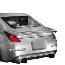 For Nissan 350Z 03-08 Vader 2 Style Fiberglass Rear Lip Spoiler Unpainted picture