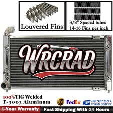 Radiator For Volkswagen VW Golf 2 /Corrado VR6 Turbo Full Aluminum Cooler Manual picture