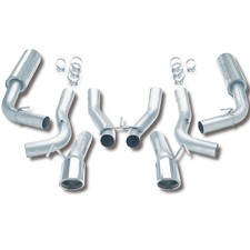 Borla 14663 S-Type Cat Back Exhaust Kit for 1996-2002 Dodge Viper GTS RT-10 8.0L picture