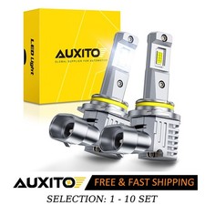 2-20X 9006 HB4 LED Headlight Bulb Hi Low Beam Combo 6500K White Canbus AUXITO M6 picture