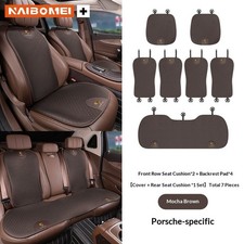 For Porsche-Cayman,Macan,Panamera,Taycan luxury ice silk Leather-Car Seat Covers picture