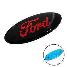 9 inch Black Red Badge Emblem For Ford 2004-2012 Ford F150 Front Grille Tailgate picture