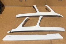 For 2003- 2007 Lexus LX470 3PCS Front Bumper Headlight Trim Under Network Primer picture