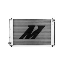 Mishimoto Bracketed Aluminum Radiator Fits Ford Mustang 1997-2004 Silver, Manual picture