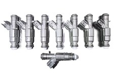 05-10 Ford Mustang GT 4.6L 4-Hole Bosch Set of 8 Fuel Injectors picture